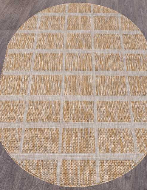 Ковёр VEGAS-S004-BEIGE-OVAL Российский Ковёр Циновка Вегас.
Цена указана за 1 кв/метр.
