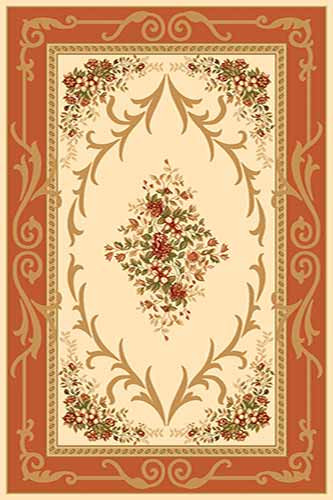 Прямоугольный ковер KAMEA carving D142 CREAM-TERRA Российский ковер Камея Карвинг фабрики Меринос D142 CREAM-TERRA Цена указана за 1 квадратный метр