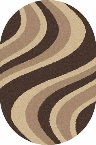 Овальный ковер PLATINUM T617 BROWN Российский ковер ПЛАТИНУМ фабрики Меринос T617 BROWN Цена указана за 1 квадратный метр