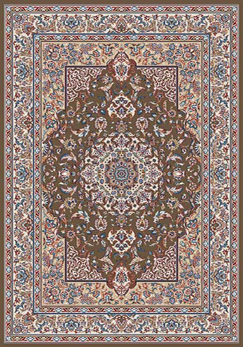 Прямоугольный ковер SHAHREZA D212 BROWN Российский ковер ШАХРЕЗА фабрики Меринос D212 BROWN Цена указана за 1 квадратный метр