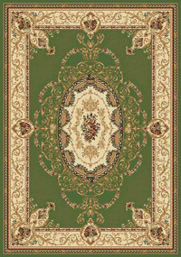 Прямоугольный ковер BUHARA D058 GREEN