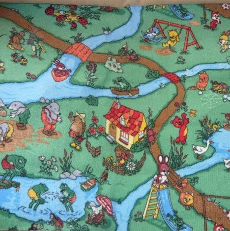 ПАЛАС РУЧЕЕК ЗЕЛЕНЫЙ Палас изготавливается по вашим размерам с дальнейшей обработкой оверлоком. Возможен вырез паласа по вашему шаблону который можно выслать нам по электронной почте с приведением всех размеров.