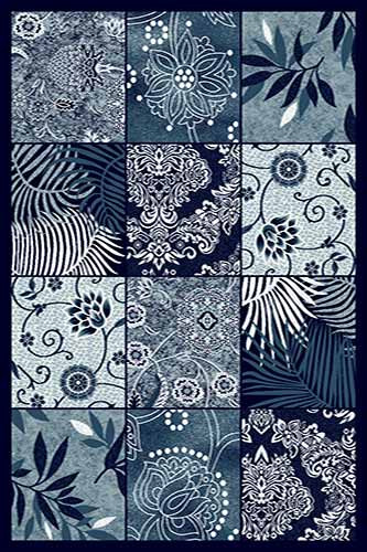 Прямоугольный ковер MEGA carving D271 BLUE Российский ковер МЕГА КАРВИНГ фабрики Меринос D271 BLUE Цена указана за 1 квадратный метр