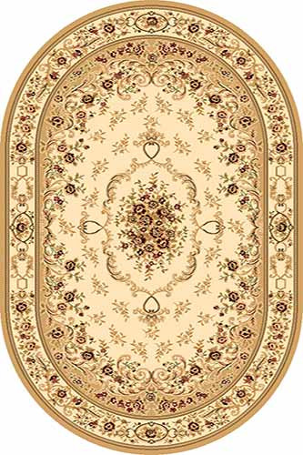 Овальный ковер OLYMPOS D071 BEIGE Российский ковер ОЛИМПОС фабрики Меринос D071 BEIGE Цена указана за 1 квадратный метр