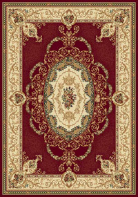 Прямоугольный ковер BUHARA D058 RED