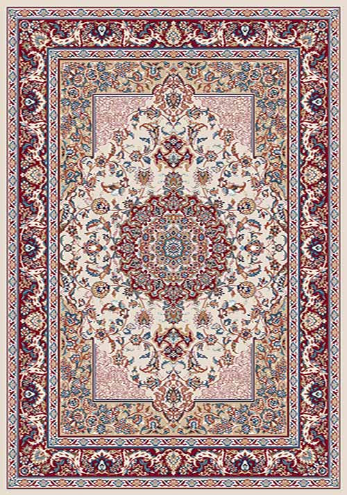 Прямоугольный ковер SHAHREZA D212 CREAM-RED Российский ковер ШАХРЕЗА фабрики Меринос D212 CREAM-RED Цена указана за 1 квадратный метр
