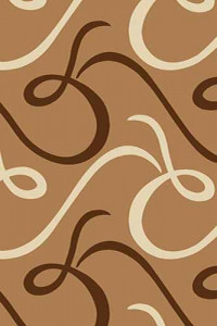 Прямоугольный ковер VISION DELUXE carving V803 MUSTARD