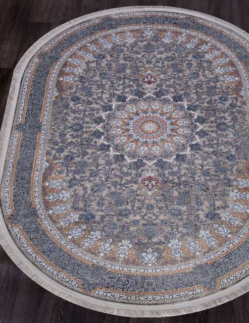 Иранский ковер MUSKAT-1200-9010-000-OVAL Персидские ковры MUSKAT 1200 Цена указана за кв. метр