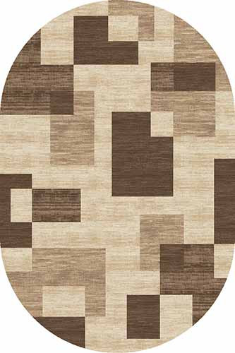 Овальный ковер VALENCIA DELUXE D315 BEIGE-BROWN Российский ковер ВАЛЕНСИЯ ДЕЛЮКС фабрики Меринос D315 BEIGE-BROWN Цена указана за 1 квадратный метр