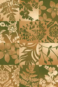 Прямоугольный ковер KAMEA carving D279 GREEN