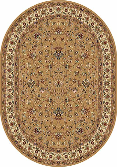Овальный ковер BUHARA 5471 BEIGE Российский ковер БУХАРА фабрики Меринос 5471 BEIGE Цена указана за 1 квадратный метр