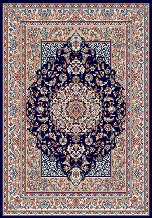 Прямоугольный ковер SHAHREZA D212 NAVY Российский ковер ШАХРЕЗА фабрики Меринос D212 NAVY Цена указана за 1 квадратный метр
