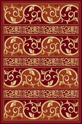 Прямоугольный ковер KAMEA carving 0986 RED Российский ковер Камея Карвинг фабрики Меринос 0986 RED Цена указана за 1 квадратный метр