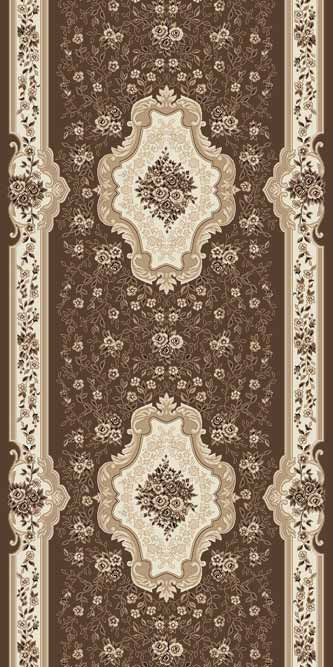Ковровая VALENCIA DELUXE D317 BROWN Российский ковер ВАЛЕНСИЯ ДЕЛЮКС фабрики Меринос D317 BROWN Цена указана за 1 квадратный метр