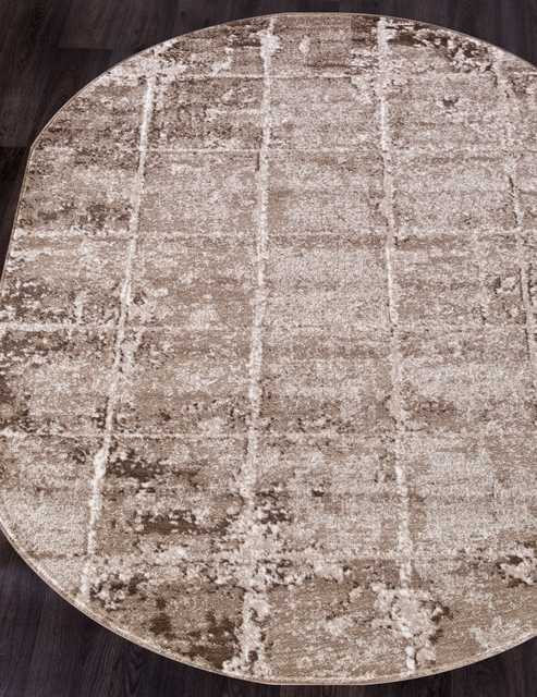 Турецкий ковер MARDAN-1301A-VIZON-COKEN-BROWN-OVAL Восточные ковры MARDANЦена указана за квадратный метр