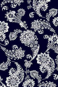 Прямоугольный ковер SILVER D232 D.NAVY