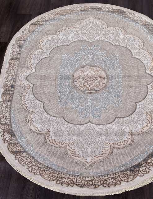 Ковёр ERKAPLAN RODOS-7430B-L-BLUE-CREAM-OVAL Восточные ковры RODOS
Цена указана за квадратный метр