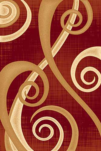 Прямоугольный ковер KAMEA carving 0987 RED Российский ковер Камея Карвинг фабрики Меринос 0987 RED Цена указана за 1 квадратный метр