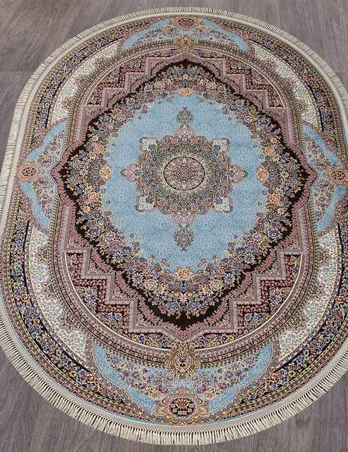 Ковёр ARAVIA-6805-BLUE-BROWN-OVAL Российский Ковёр Аравия.Цена указана за 1 кв/метр.