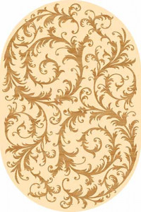 Овальный ковер OLYMPOS D156 CREAM