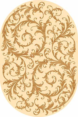 Овальный ковер OLYMPOS D156 CREAM Российский ковер ОЛИМПОС фабрики Меринос D156 CREAM Цена указана за 1 квадратный метр
