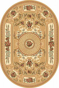Овальный ковер OLYMPOS D170 BEIGE