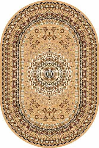 Овальный ковер LAGUNA D504 BEIGE Российский ковер ЛАГУНА фабрики Меринос D504 BEIGE Цена указана за 1 квадратный метр