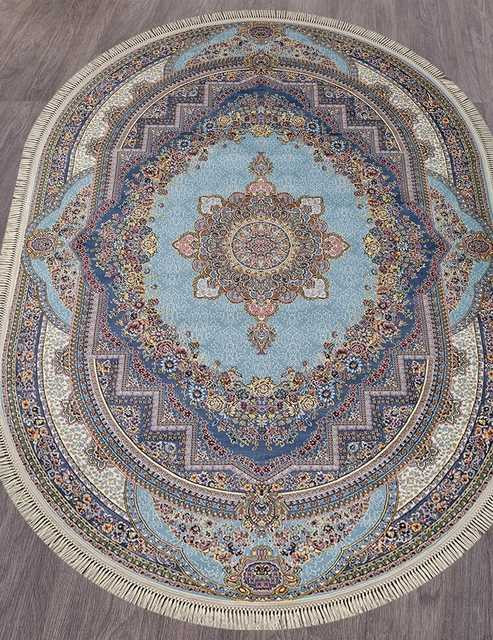 Ковёр ARAVIA-6805-BLUE-NAVY-OVAL Российский Ковёр Аравия.Цена указана за 1 кв/метр.