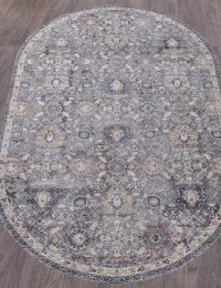 Турецкий ковер OPERA-6034C-L-BLUE-GREY-OVAL
