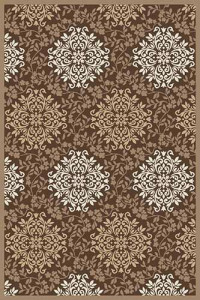 Прямоугольный ковер VALENCIA DELUXE D374 BROWN