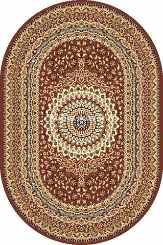 Овальный ковер LAGUNA D504 BROWN Российский ковер ЛАГУНА фабрики Меринос D504 BROWN Цена указана за 1 квадратный метр