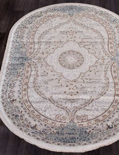 Ковёр ERKAPLAN RODOS-7439A-L-BLUE-CREAM-OVAL Восточные ковры RODOS
Цена указана за квадратный метр