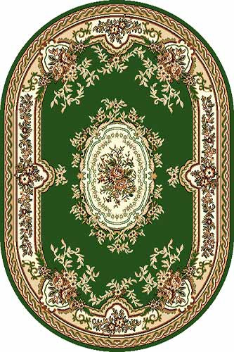 Овальный ковер LAGUNA D015 GREEN Российский ковер ЛАГУНА фабрики Меринос D015 GREEN Цена указана за 1 квадратный метр