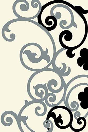 Прямоугольный ковер VISION DELUXE carving V805 BONE-BLACK Российский ковер ВИЖН ДЕЛЮКС фабрики Меринос V805 BONE-BLACK Цена указана за 1 квадратный метр