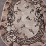Ковёр GAVANA-D201-BEIGE-OVAL