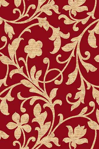 Прямоугольный ковер LAGUNA D184 RED Российский ковер ЛАГУНА фабрики Меринос D184 RED Цена указана за 1 квадратный метр
