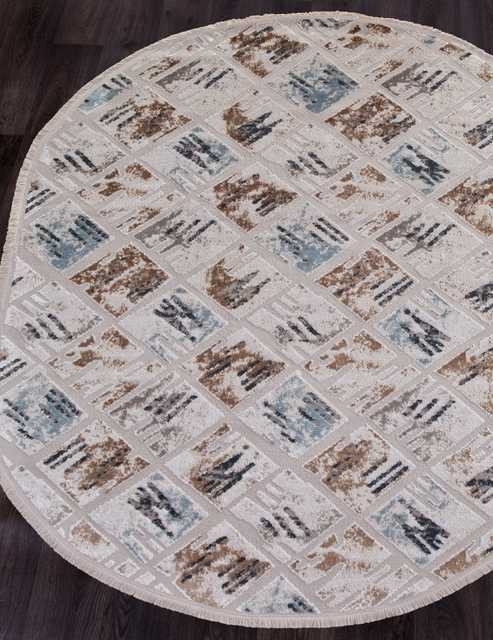 Ковёр ERKAPLAN RODOS-7443A-CREAM-CREAM-OVAL Восточные ковры RODOS
Цена указана за квадратный метр
