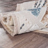 Ковёр ERKAPLAN RODOS-7443A-CREAM-CREAM-OVAL