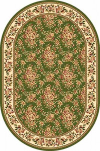 Овальный ковер OLYMPOS D191 GREEN