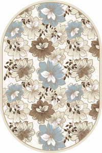 Овальный ковер VALENCIA DELUXE D322 CREAM-BROWN