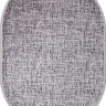Турецкий ковер RAMIYA-18714S-D-BEIGE-BLACK-OVAL