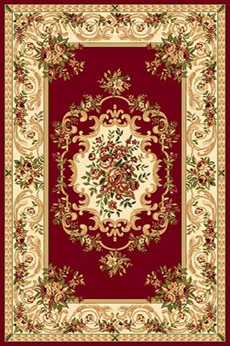 Прямоугольный ковер OLYMPOS D057 RED Российский ковер ОЛИМПОС фабрики Меринос D057 RED Цена указана за 1 квадратный метр