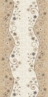Ковровая VALENCIA DELUXE D323 CREAM-BROWN