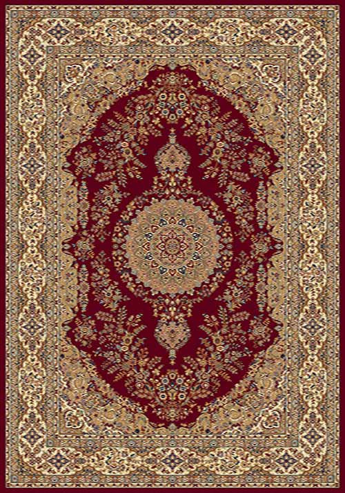 Прямоугольный ковер BUHARA D152 RED Российский ковер БУХАРА фабрики Меринос D152 RED Цена указана за 1 квадратный метр