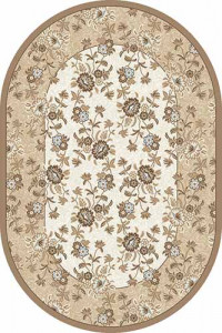 Овальный ковер VALENCIA DELUXE D325 CREAM-BROWN