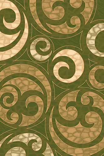 Прямоугольный ковер KAMEA carving 1068 GREEN Российский ковер Камея Карвинг фабрики Меринос 1068 GREEN Цена указана за 1 квадратный метр