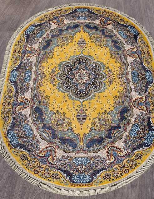 Ковёр ARAVIA-6807-YELLOW-OVAL Российский Ковёр Аравия.Цена указана за 1 кв/метр.