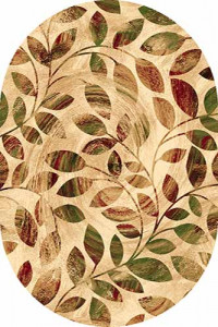 Овальный ковер OLYMPOS D347 BEIGE