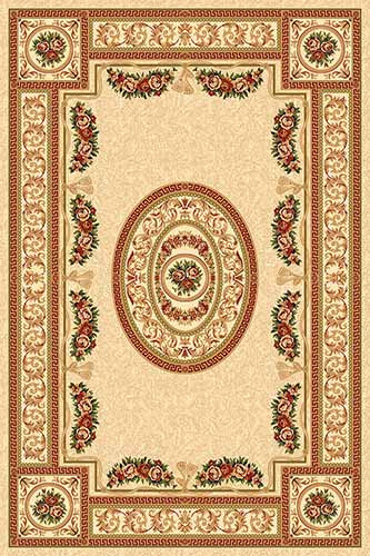 Прямоугольный ковер VALENCIA DELUXE W340 CREAM Российский ковер ВАЛЕНСИЯ ДЕЛЮКС фабрики Меринос W340 CREAM Цена указана за 1 квадратный метр