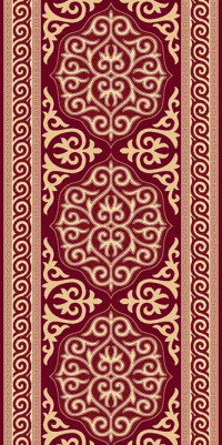 Ковровая дорожка DA VINCI D153 RED